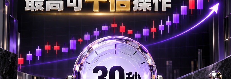 Turbo Flow 平台；30秒极速交互；最高可千倍操作；30秒；体验一下